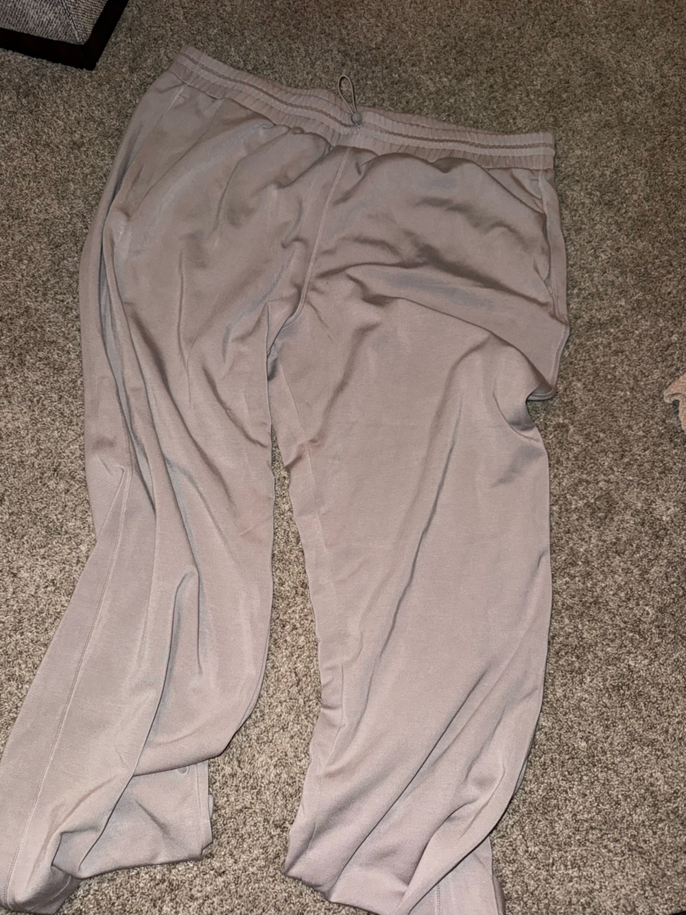 Nike Light Taupe Athletic Leggings